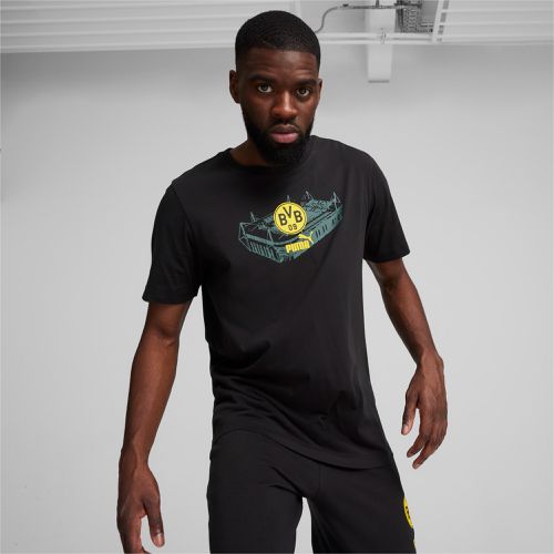 T-Shirt Ftblicons Borussia Dortmund, Noir/Jaune - PUMA - Modalova