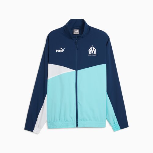 Veste tissée Olympique de Marseille, Bleu/Blanc/ - PUMA - Modalova