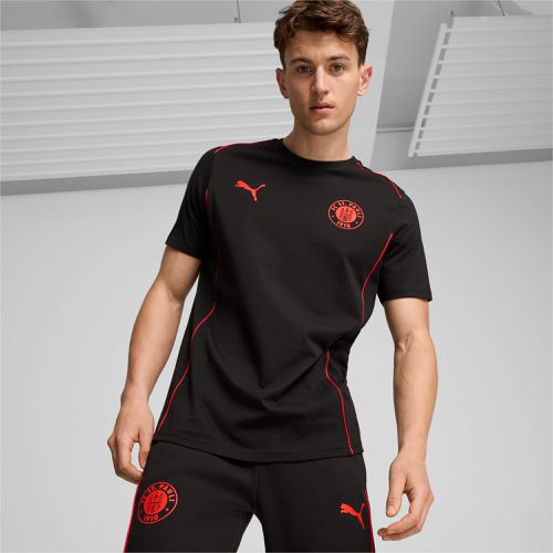 T-Shirt Casuals FC St. Pauli Homme, Noir/Rouge - PUMA - Modalova