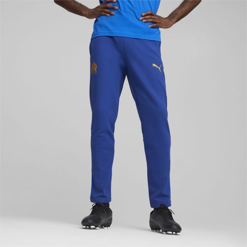 Pantalon de survêtement Casuals Olympique de Marseille, Bleu/Blanc - PUMA - Modalova