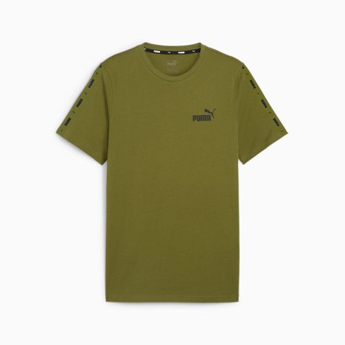 T-Shirt Essentials+ Tape Homme, Vert - PUMA - Modalova