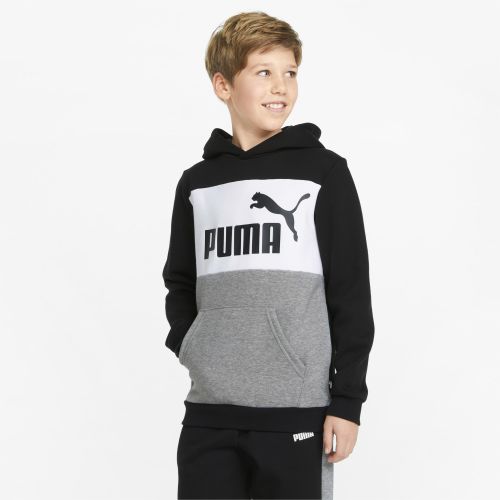 Chaussure Sweat à Capuche Essentials+ Color Block Enfant et Adolescent, Noir, Taille 104, Chaussures - PUMA - Modalova