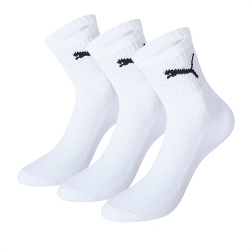 Lot de 3 paires de chaussettes courtes unisexes , Blanc - PUMA - Modalova