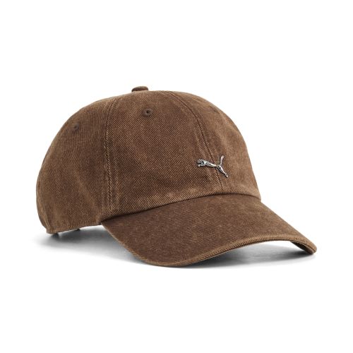 Casquette dad à logo en métal WARDROBE ESS, Accessoires, Marron, OSFA - PUMA - Modalova