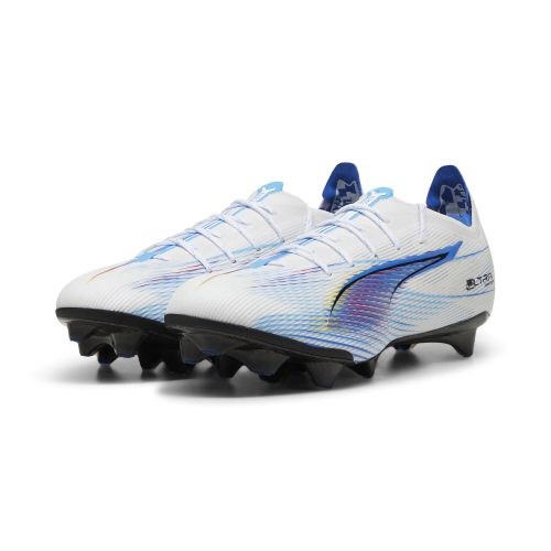 Chaussures de football ULTRA 5 CARBON LAUNCH EDITION FG , Chaussures, Blanc, 35.5 - PUMA - Modalova