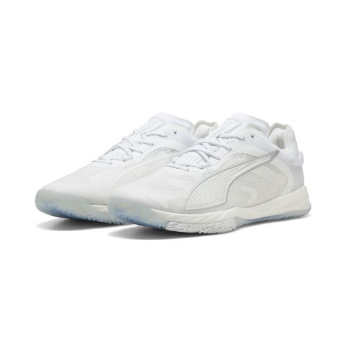 Chaussures de handball Accelerate NITRO™ SQD 4 Unisexe, Chaussures, Blanc, 44 - PUMA - Modalova