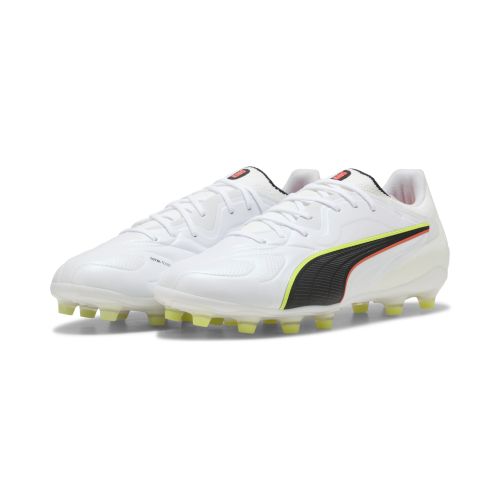 Chaussures de football KING 20 PRO FG/AG Unisexe, Chaussures, Blanc, 44 - PUMA - Modalova