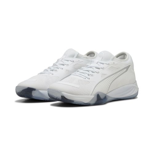 Chaussures de handball Eliminate NITRO™ SQD 4 Unisexe, Chaussures, Blanc, 44 - PUMA - Modalova