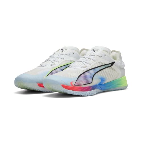 Chaussures de handball Accelerate NITRO™ SQD 4 ENERGY Unisexe, Chaussures, Blanc, 44 - PUMA - Modalova