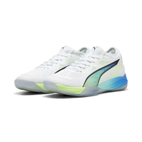 Chaussures de handball Eliminate NITRO™ SQD 4 ENERGY Unisexe, Chaussures, Blanc, 44 - PUMA - Modalova