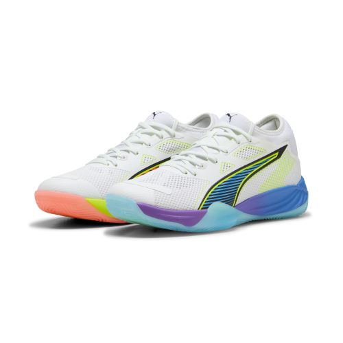 Chaussures de handball Eliminate NITRO™ SQD 4 Game On Unisexe, Chaussures, Blanc, 44 - PUMA - Modalova