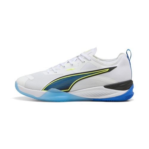 Chaussures de handball Eliminate NITRO™ 4 Game On Unisexe, Chaussures, Blanc, 44 - PUMA - Modalova