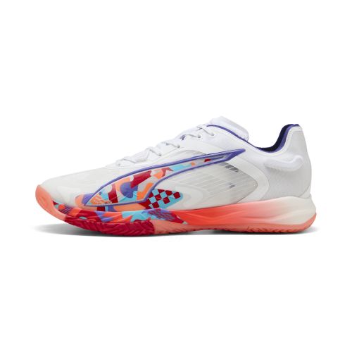Chaussures de handball Accelerate NITRO™ SQD 4 Mathias Gidsel Unisexe, Chaussures, Blanc, 44 - PUMA - Modalova