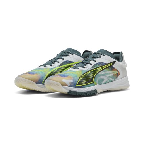 Chaussures de handball Accelerate NITRO™ SQD 4 Berlin Unisexe, Chaussures, Gris, 44 - PUMA - Modalova