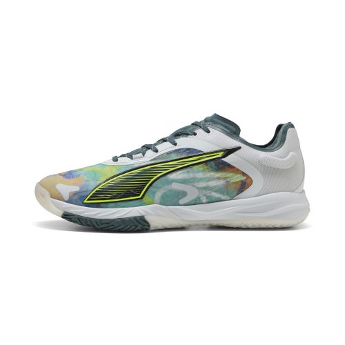 Chaussures de handball Accelerate NITRO™ SQD 4 Berlin Unisexe, Chaussures, Gris, 44 - PUMA - Modalova