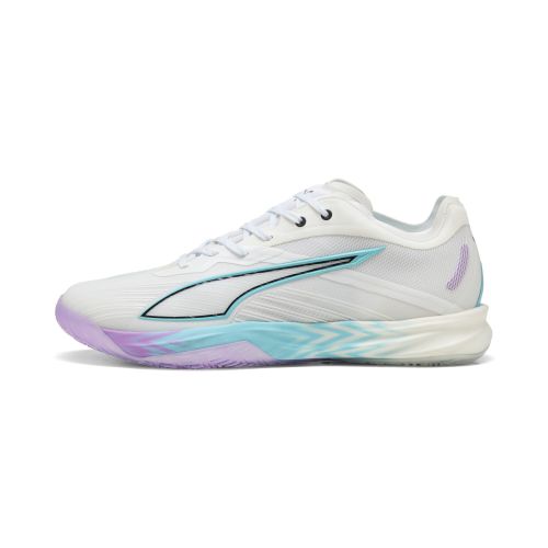 Chaussures de handball Accelerate NITRO™ SQD 5 ENERGY Unisexe, Chaussures, Blanc, 44 - PUMA - Modalova