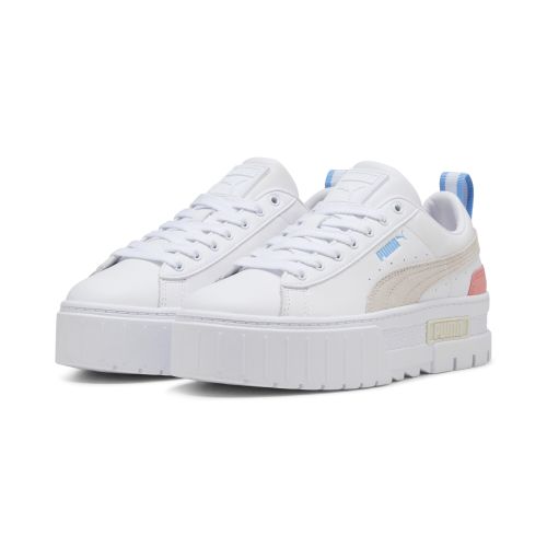 Baskets Mayze Lth , Chaussures, Blanc, 35.5 - PUMA - Modalova