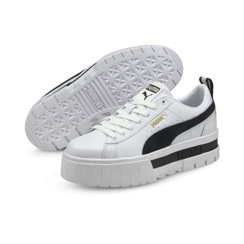 Baskets Mayze Lth , Chaussures, Blanc, 35.5 - PUMA - Modalova