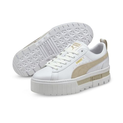 Baskets Mayze Lth , Chaussures, Blanc, 35.5 - PUMA - Modalova
