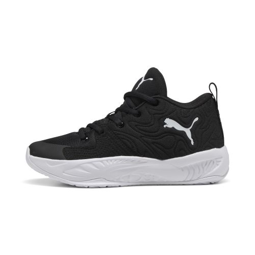 Chaussures de basketball mi-hautes Court Pro 3 Enfant et Adolescent, Chaussures, Noir, 33 - PUMA - Modalova