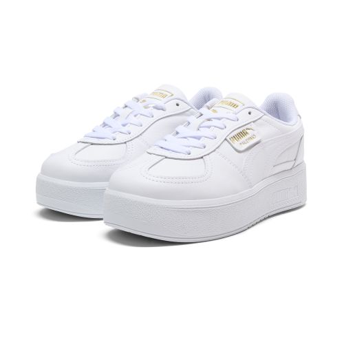 Sneakers en cuir Palermo Elevata , Chaussures, Blanc, 35.5 - PUMA - Modalova