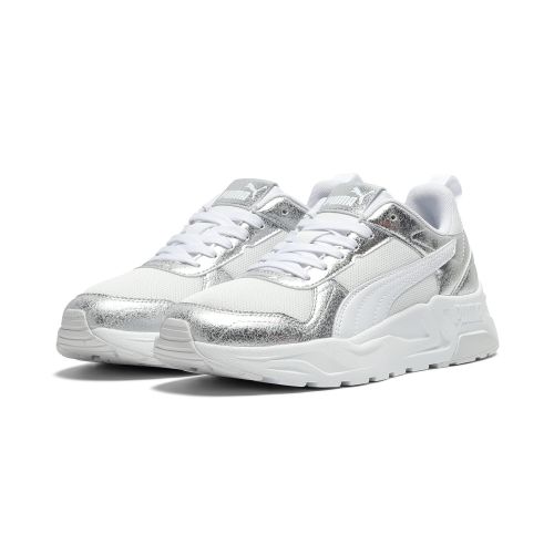 Sneakers Trinity 2 Métallique Whisper , Chaussures, Blanc, 35.5 - PUMA - Modalova