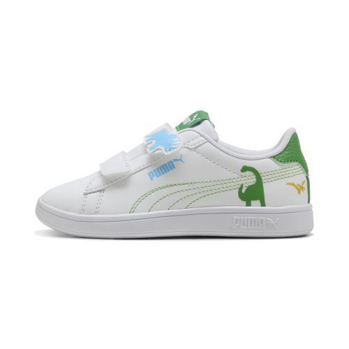 Sneakers Smash 3.0 Dino Enfant, Chaussures, Blanc, 27.5 - PUMA - Modalova