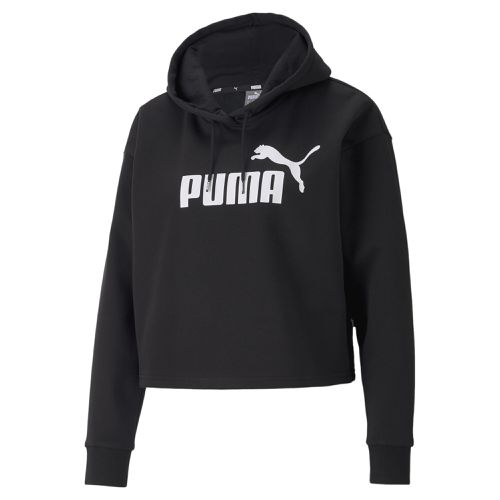 Hoodie court avec logo Essentials - PUMA - Modalova