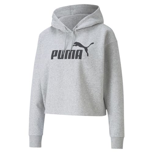 Hoodie court avec logo Essentials - PUMA - Modalova