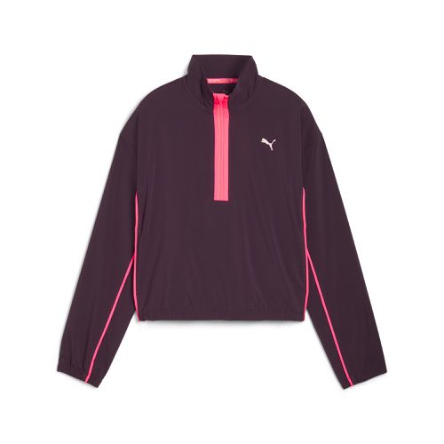 Sweat tissé à 1/2 zip Run For Her - PUMA - Modalova