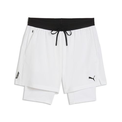 Short tissé stretch 2-en-1 PWRMODE , Accessoires, Blanc, S - PUMA - Modalova