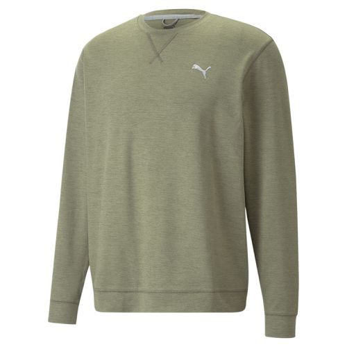 Sweat de golf col rond chiné Cloudspun - PUMA - Modalova