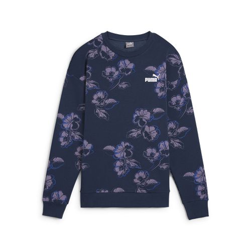 Sweat en polaire à col rond ESS+ FLORAL VIBES - PUMA - Modalova