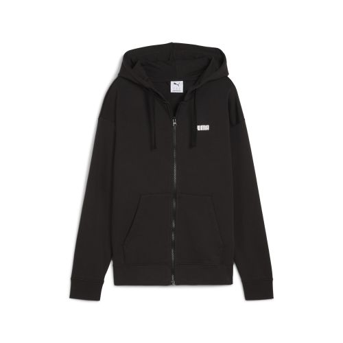 Essentials Small Logo Full-Zip Hoodie Women, Vêtements, Noir, XXS - PUMA - Modalova