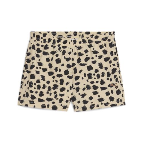 Short effet froissÃ© Ã  motif lÃ©opard - PUMA - Modalova