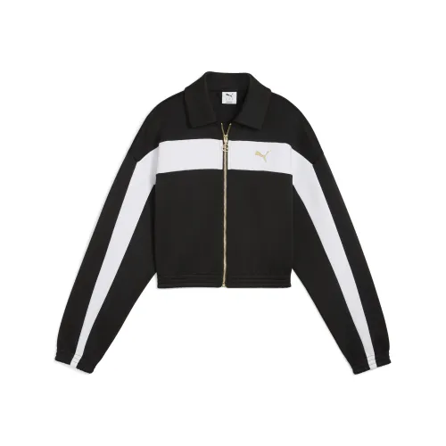 Veste de survêtement coupe courte décontractée - PUMA - Modalova