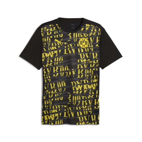 Borussia Dortmund 24/25 Pre-match Jersey Men, Sport, Noir/Faster Jaune, S - PUMA - Modalova