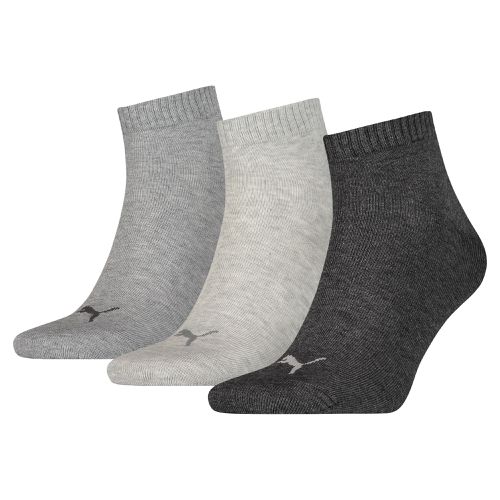 Lot de 3 paires de chaussettes basses unies et unisexes - PUMA - Modalova