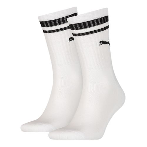 Lot de 2 paires de chaussettes basses unisexes avec rayure traditionnelle - PUMA - Modalova