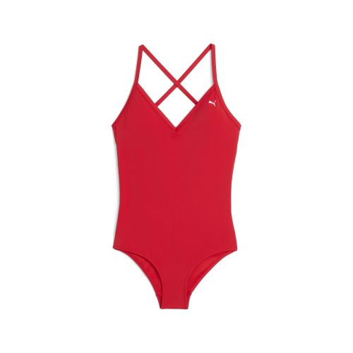Maillot de bain à bretelles croisées et encolure en V Swim - PUMA - Modalova