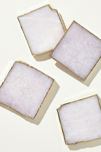 Agate Coaster en White chez - Anthropologie - Modalova