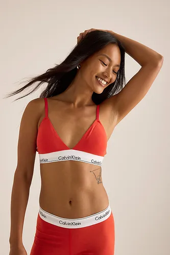 Soutien-gorge triangle légèrement doublé en Pink taille: XS chez Anthropologie - Calvin Klein - Modalova