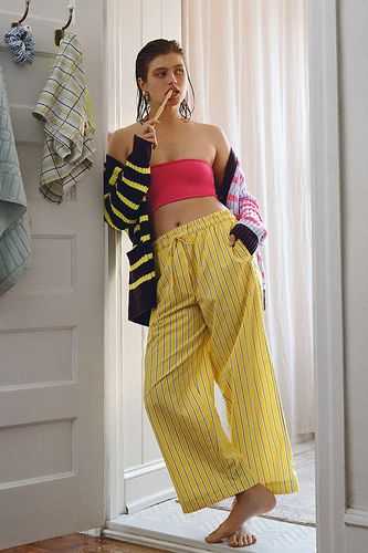 Bas de pyjama ample en coton imprimé taille: XS - Par Anthropologie - Modalova
