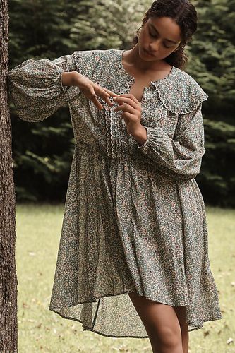 Robe d'intérieur à col par Anthropologie par taille: XS - By Anthropologie - Modalova