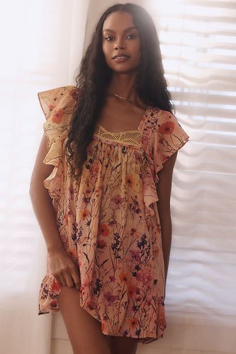 Flutter-Sleeve Mini Dress taille: M - By Anthropologie - Modalova