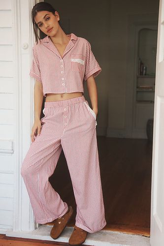 Pantalon de Pyjama à Carreaux en , taille: XS - By Anthropologie - Modalova