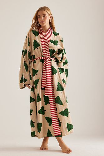 Kimono Long Forêt de Noël chez Anthropologie - Anna + Nina - Modalova