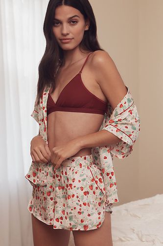 Short de pyjama imprimé soyeux en taille: XS - By Anthropologie - Modalova