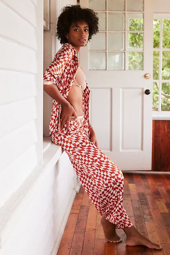Bas de pyjama en soie imprimée taille: M - Par Anthropologie - Modalova