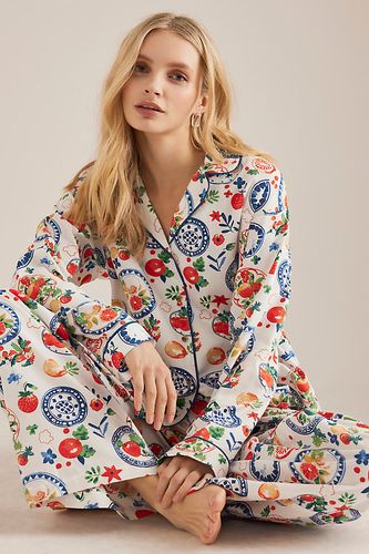 Chemise de Pyjama en Flanelle à Manches Longues Par Anthropologie par taille: M - By Anthropologie - Modalova